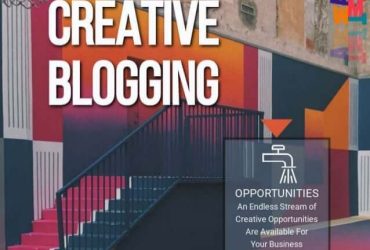 creative blogging infographic